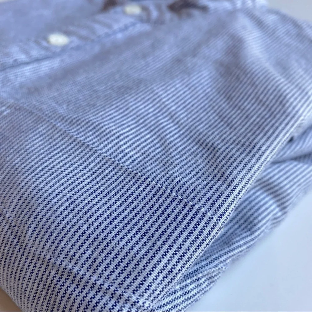 Topten old fashioned band-collar stripe